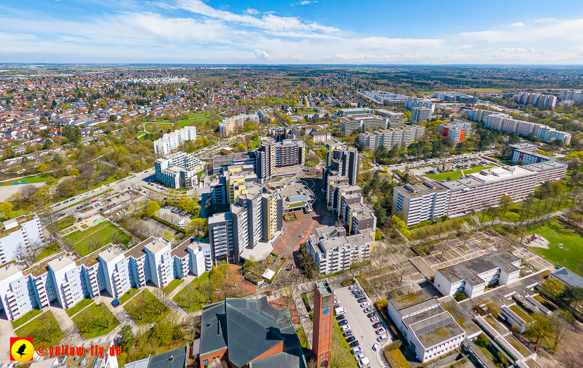 21.04.2023 - Marx-Zentrum und Umgebunbg in Neuperlach